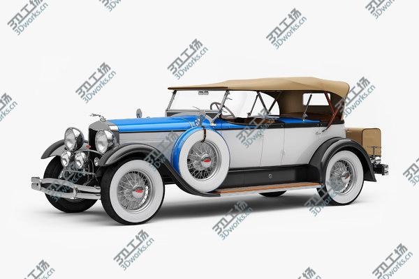 images/goods_img/20210312/Retro Cars Collection 3D model/3.jpg
